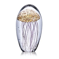 Estatueta de Água-viva em Cristal Soprado à Mão - Decoração Elegante e Exclusiva para Casa e Escritório - imagem 2