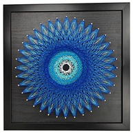 Kit de Artesanato em Corda 3D DIY - Bird Nest 12x12 polegadas | Presente Criativo para Adultos Iniciantes - imagem 2