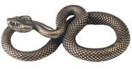 Estatueta de Cobra em Bronze - Decoração Vintage para Mesa de Escritório - imagem 2