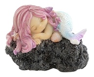 Miniatura Encantadora de Sereia para Terrário - Estátua de Fada em Resina com Detalhes Manuais - imagem 2