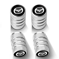 4 Tampas de Válvula de Pneu em Liga de Alumínio - Proteção e Estilo para seu Mazda - imagem 1