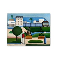 Reprodução em Tela de Obras de Tarsila do Amaral - Arte de Parede 60x80cm - imagem 2