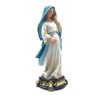 Imagem de Nossa Senhora Maria Grávida em Resina – 12 cm | Decoração Religiosa Elegante - imagem 3