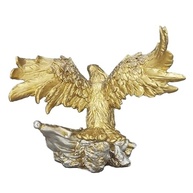 Estatueta Águia Decorativa em Resina - Escultura de Alta Qualidade para Decoração de Ambientes - imagem 4