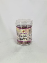 Pimentão Vermelho Desidratado Em Flocos Mundialho 35g - imagem 1