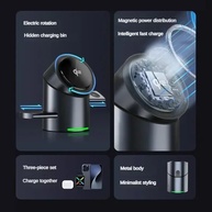 Carregador 3 em 1 Magsafe Qi2: Turbine seus Dispositivos! - imagem 2