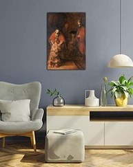 Pôster O Retorno do Filho Pródigo - Arte Renascentista em Tela 40x60cm - Decoração Elegante para Casa e Escritório - imagem 4