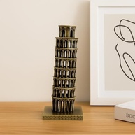 Miniaturas de Monumentos Famosos em Metal Envelhecido | Big Ben, Torre de Pisa e London Eye - imagem 3