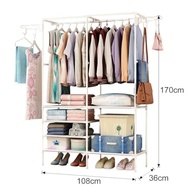 Arara Armário com Sapateira e Cabideiro em Branco – Organize seu Espaço com Estilo - imagem 3