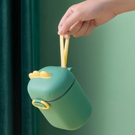 Porta Leite em Pó para Bebê com Dosador e Nivelador - Conforto e Praticidade no Passeio (Tamanho G, Verde) - imagem 5