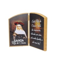 Capelinha de Santa Rita em Madeira - Decoração Religiosa Elegante e Duradoura - imagem 4