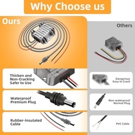Starlink Mini Step Up: Cabo de Alimentação 12V/24V para 30V 3.5A - Energia Confiável em Qualquer Lugar - imagem 5