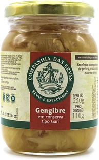 Companhia das Ervas Gengibre Em Conserva 250G - imagem 1