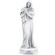 Estátua Religiosa Maria Madalena em Pé - Réplica em Mármore para Decoração e Oração - imagem 2