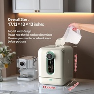 IAGREEA Lavadora de Mamadeiras 4 em 1 – Limpeza, Esterilização e Secagem Automática - imagem 3
