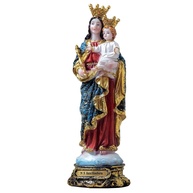 Imagem Nossa Senhora Auxiliadora 20cm em Resina Importada - Pintura Manual com Detalhes Exclusivos - imagem 1
