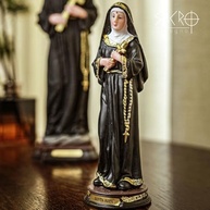 Imagem de Santa Rita em Resina 20cm - Decoração Sagrada Importada - imagem 2