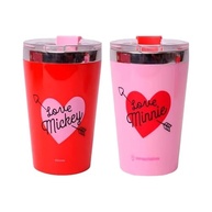 KIT Copos SNAP Mickey & Minnie 300ml Térmicos em Aço Inox Dupla Camada com Tampa Rosqueável - Ideal para Casais e Amigos - imagem 3