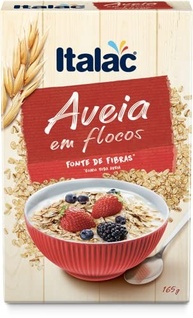 ITALAC Aveia Em Flocos - 165G - imagem 2
