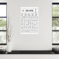 Pôster Go-kyo de Judo - Arte de Parede em Tela 30x45cm - Decoração Moderna para Academia e Casa - imagem 5
