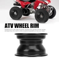 Roda Aro 16x8 00-7 em Alumínio Reforçado para ATV, UTV e Kart - Preta - imagem 4