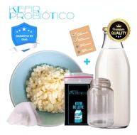 Cultive Seu Próprio Kefir de Leite em Casa – Kit Completo com Frasco, Tampa e Manual - imagem 2