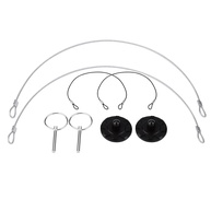 Kit Travas de Capô Yosoo Health Gear: Segurança e Estilo em Alumínio CNC - imagem 1