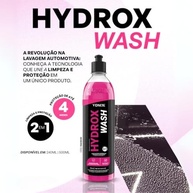 Kit 2x Hydrox Wash Vonixx: Shampoo Lava Autos 2 em 1 com Proteção Cerâmica SiO2 e Brilho Intenso - imagem 4