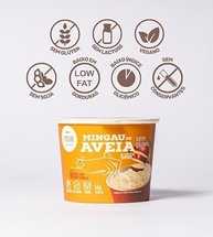 Mingau de Aveia Maçã com Canela Sem Glúten, Sem Leite e Vegano - 06 UNIDADES (pronto em 05 minutos) - imagem 3