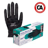 Luva Nitrílica Volk Preta G - Proteção e Conforto em Cada Procedimento (50 Unidades) - imagem 3