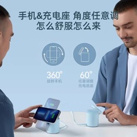 Carregador 2 em 1 Magsafe: iPhone, AirPods e Mais! - imagem 2