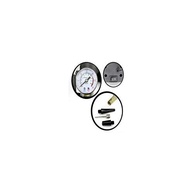 MINI COMPRESSOR DE AR EM METAL 12V COM MANOMETRO PROFISSIONAL VEICULAR AUTOMOTIVO INFLADOR E CALIBRADOR DE PNEUS E INFLAVEL - imagem 2