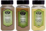 Pimenta Jamaica em Pó, Garam Masala e Gengibre em Pó - Villa Cerroni - imagem 1
