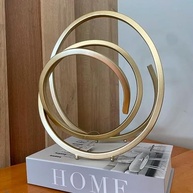 Escultura em Metal Ferro Decorativa Moderna - Design Exclusivo - imagem 3