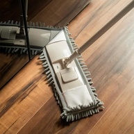 Refil para Mop Seco Bege em Microfibra - Limpeza Eficiente e Sem Esforço - imagem 3