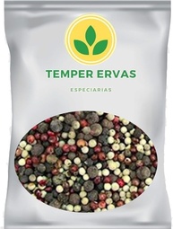 Mix De Pimentas Em Grãos Reino-branca-rosa-jamaica 250g - imagem 2