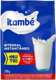 Leite em pó Integral Instantâneo + Nutri Vitaminas - Itambé 750g - imagem 1