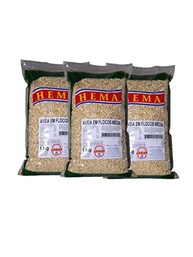 Aveia Media Em Flocos 3kg Kit -c/foto Da Tabela Nutricional - imagem 2
