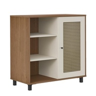 Buffet Charlotte com Porta em Cinamomo e Off White – Design Sofisticado para Ambientes Modernos - imagem 5