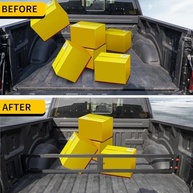 Organizador de Porta-Malas F-150 2024/2025: Divisor de Cama em Alumínio Premium - imagem 3