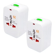 Kit 2 Adaptadores Tomada Universal Premium: Viaje Conectado em Mais de 150 Países! - imagem 2