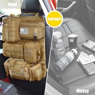 Organizador Tático para Assento de Carro 2025: Mantenha Tudo em Ordem! - imagem 5