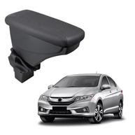 Apoio de Braço Premium Courvin Grafite Sem Costura para Honda City (2015 em diante) - imagem 3