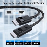 Cable Matters Cabo DisplayPort 8K para HDMI: Imersão Total em 8K 30Hz ou 4K 120Hz - imagem 3