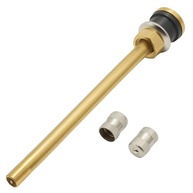 20 peças de braçadeira de 12,7 cm em hastes de válvula de caminhão, adaptador de extensão de haste de válvula reta sem câmara de cobre TR574, substituição de ferramenta de válvula para hastes - imagem 4