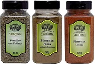 Tomilho em Folhas, Pimenta Síria e Pimenta Chilli - Villa Cerroni - imagem 1