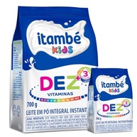 2 UNIDADES Leite em Pó instantâneo ITAMBÉ KIDS- Dez Vitaminas 700g - imagem 2