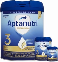 3 Latas - Aptanutri Premium 3 - Fórmula infantil em pó Danone 800 g - imagem 1