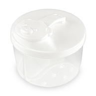 Adoleta Bebê Porta Leite em Pó Transparente com Bico Dosador 300ml - imagem 1