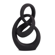 Escultura em Polirresina Moderna - Objetos de Decoração Elegantes para Ambientes Sofisticados - imagem 2